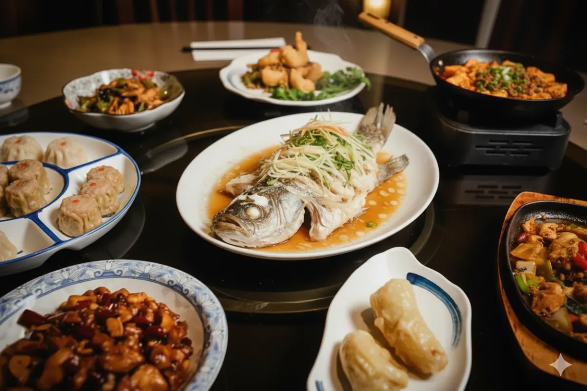 Sichuan and Cantonese Cuisine